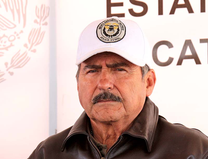 Jesús Pinto Ortiz, secretario de Seguridad Pública del estado ■ foto: ernesto moreno