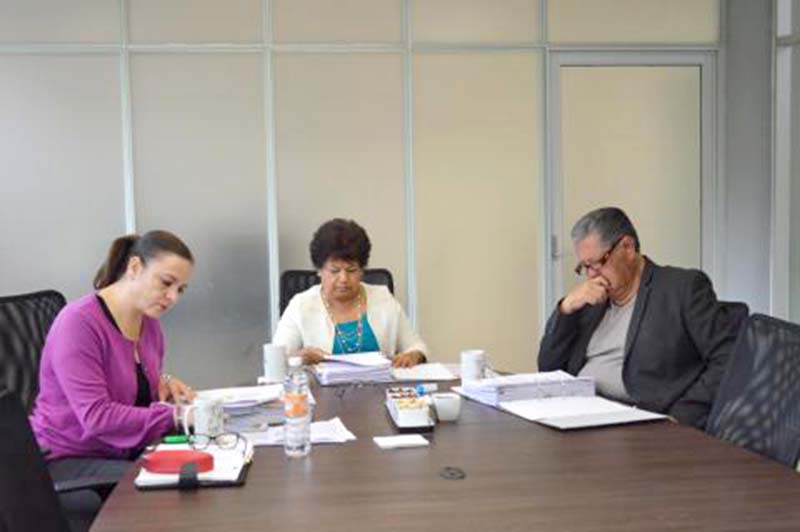 Integrantes de la Comisión Estatal de Acceso a la Información Pública ■ FOTO: LA JORNADA ZACATECAS