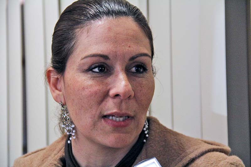 Susan Cabral Bujdud, coordinadora de Amanc Zacatecas ■ foto: la jornada zacatecas
