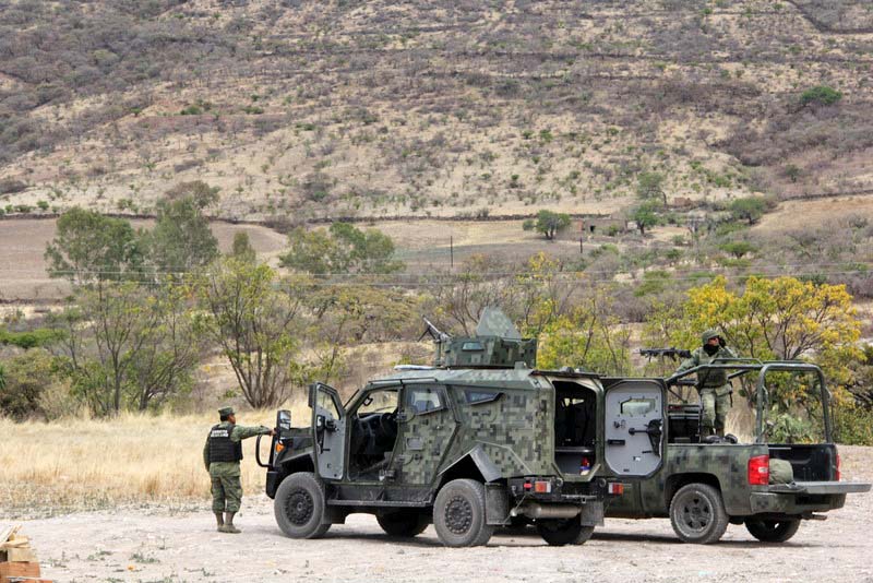 Hay militares que están siendo juzgados por la desaparición de jóvenes en Calera y el Ejército asumió su responsabilidad ■ foto: la jornada zacatecas