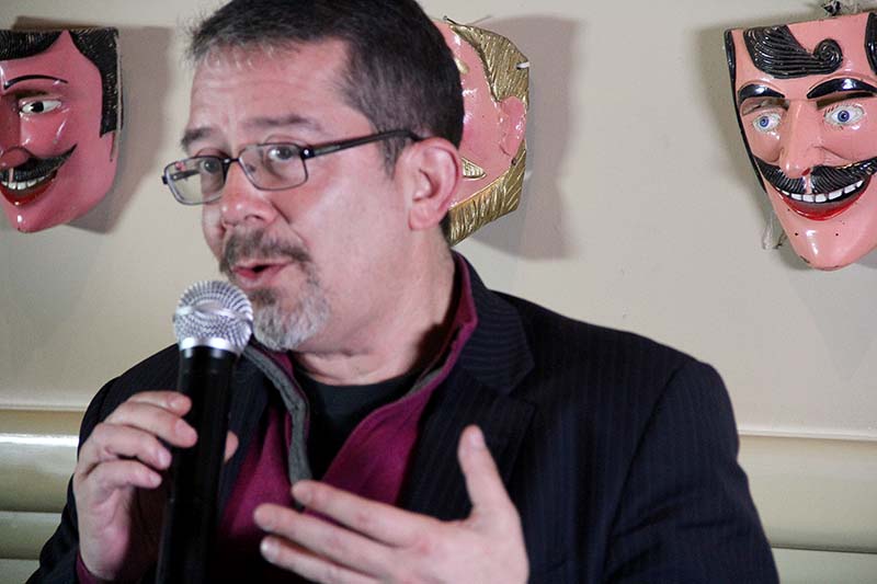 El periodista Jenaro Villamil, director del blog homozapping.com.mx ■ foto: andrés sánchez