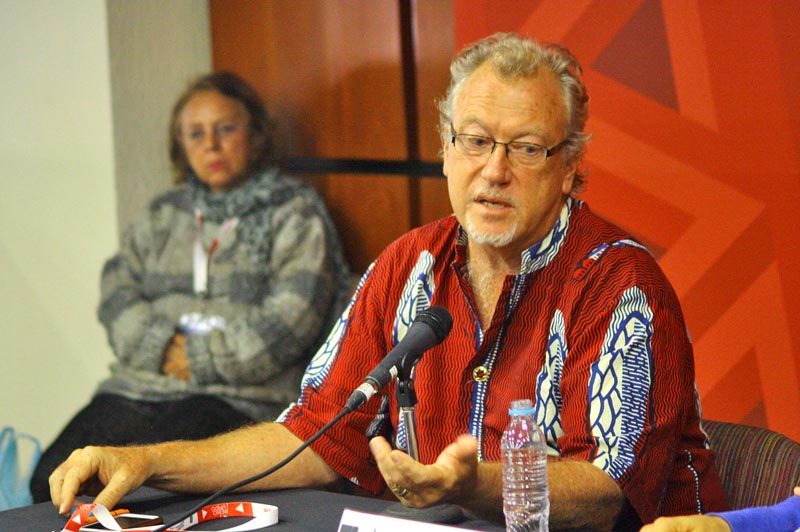 Jon Lee Anderson, a quien se ha calificado como “heredero de Ryszard Kapuscinski” ■ foto: alejandro ortega neri