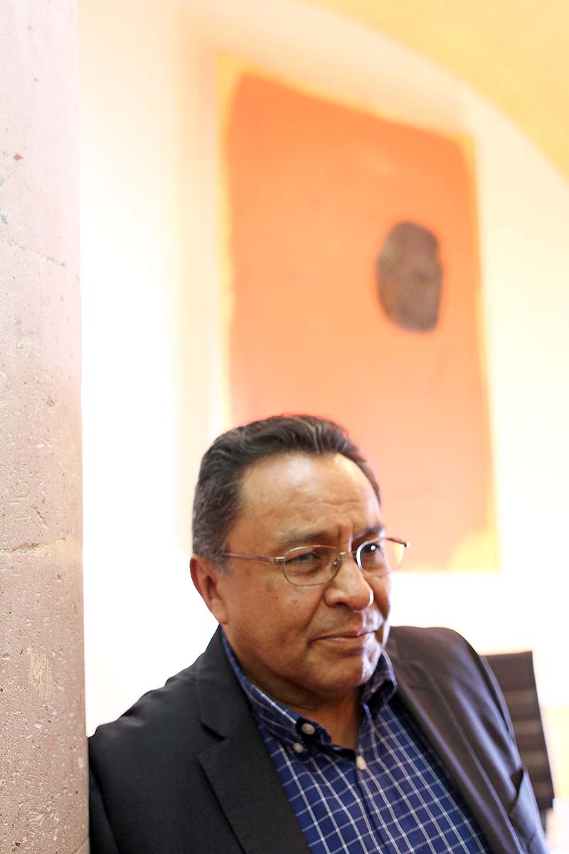 Cuauhtémoc Rodríguez Aguirre, secretario general de la UAZ ■ FOTO: ANDRÉS SÁNCHEZ