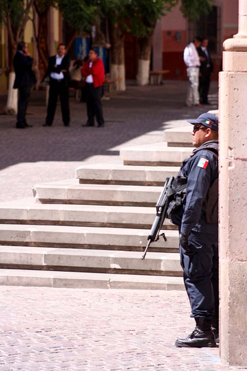 La policía atendió 231 reportes el fin de semana ■ foto: LA JORNADA ZACATECAS