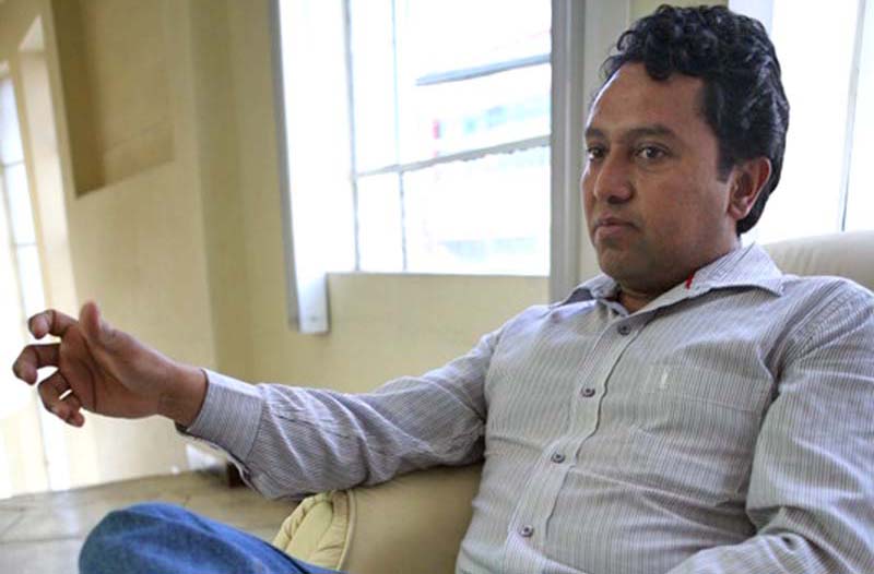 Sergio Contreras, candidato a doctor en Ciencia Política y autor del libro Zacatecas y la Sociedad de Internet ■ foto: la jornada zacatecas