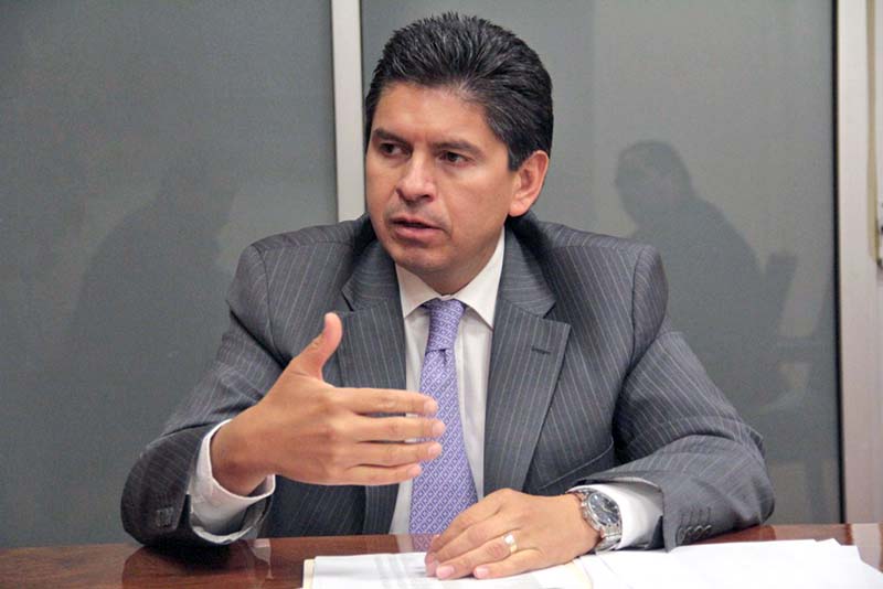 Fernando Soto Acosta, secretario de Finanzas del estado ■ FOTO: LA JORNADA ZACATECAS