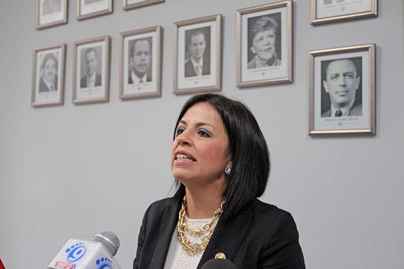 La legisladora local Guadalupe Medina ■ foto: ernesto moreno