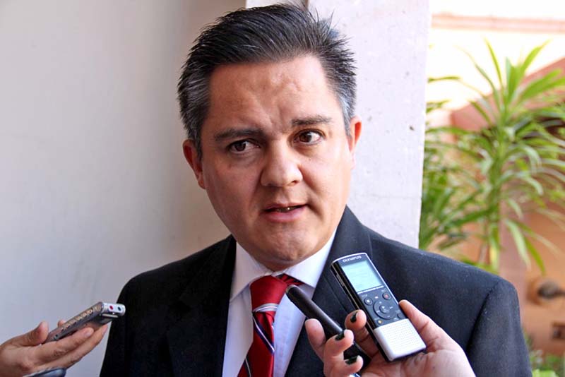 Arnulfo Joel Correa, presidente de la Comisión de Derechos Humanos del Estado de Zacatecas, habló sobre los derechos de los menores de edad ■ FOTOS: LA JORNADA ZACATECAS