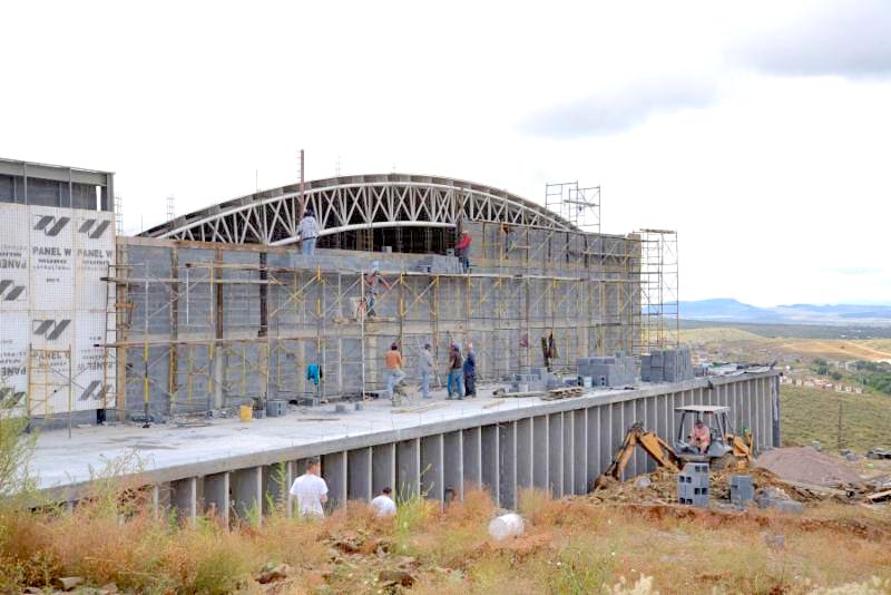 La Secretaría de Infraestructura supervisa las obras ■ foto: la jornada zacatecas