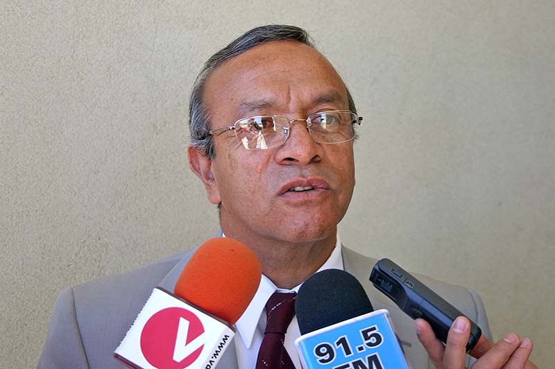 Gilberto Zapata Frayre, delegado de la Secretaría del Trabajo ■ foto: la jornada zacatecas