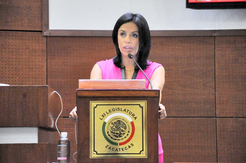 María Guadalupe Medina Padilla, representante popular por Acción Nacional ■ foto: la jornada zacatecas