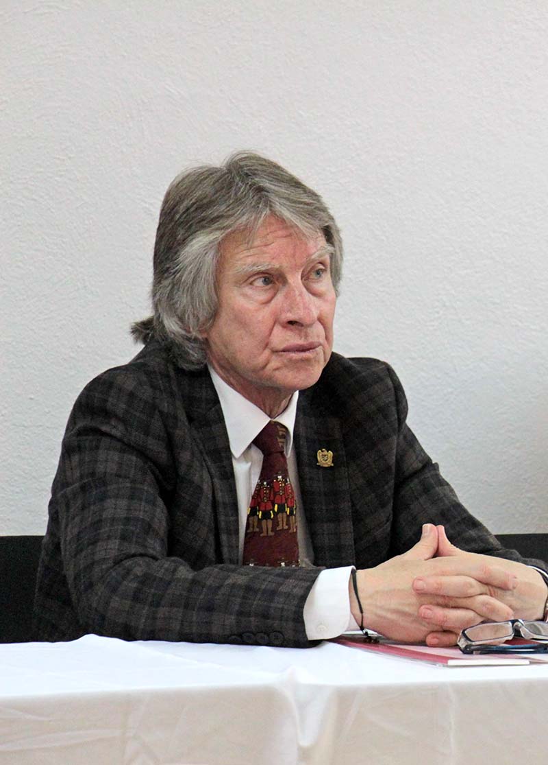 Rodolfo García Zamora, director de la Unidad Académica en Estudios del Desarrollo de la UAZ ■ FOTO: ERNESTO MORENO