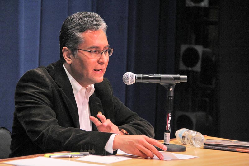 David Eduardo Rivera Salinas, académico y ex titular del Instituto Zacatecano de Cultura ■ foto: andrés sánchez