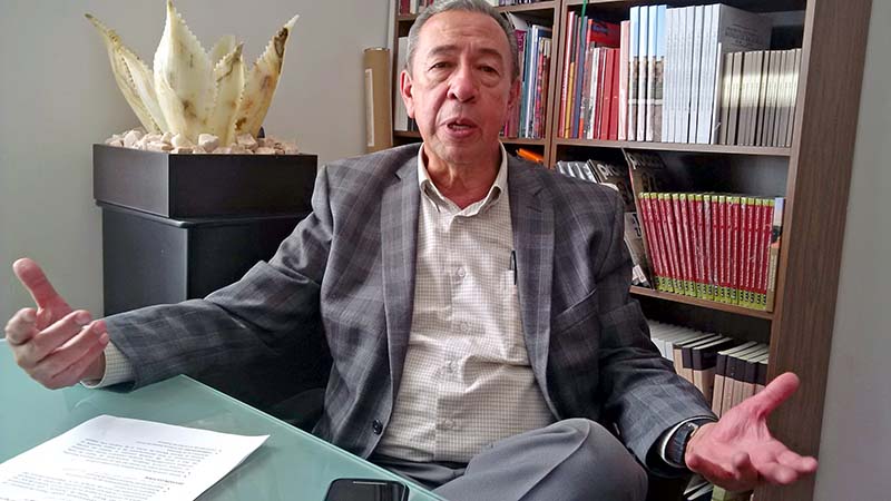 Gustavo Salinas Íñiguez, director del Instituto Zacatecano de Cultura ■ FOTO: RAFAEL DE SANTIAGO