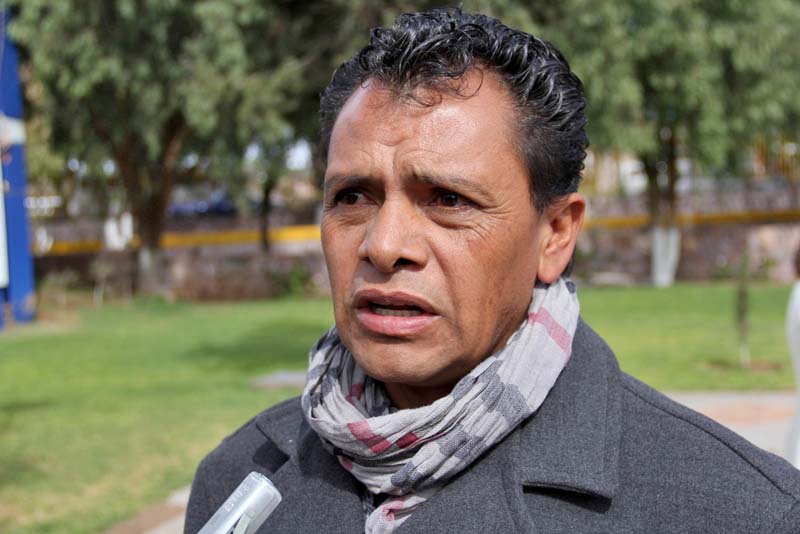 Rafael Rodríguez Espino, secretario general del Stuaz ■ FOTO: LA JORNADA ZACATECAS