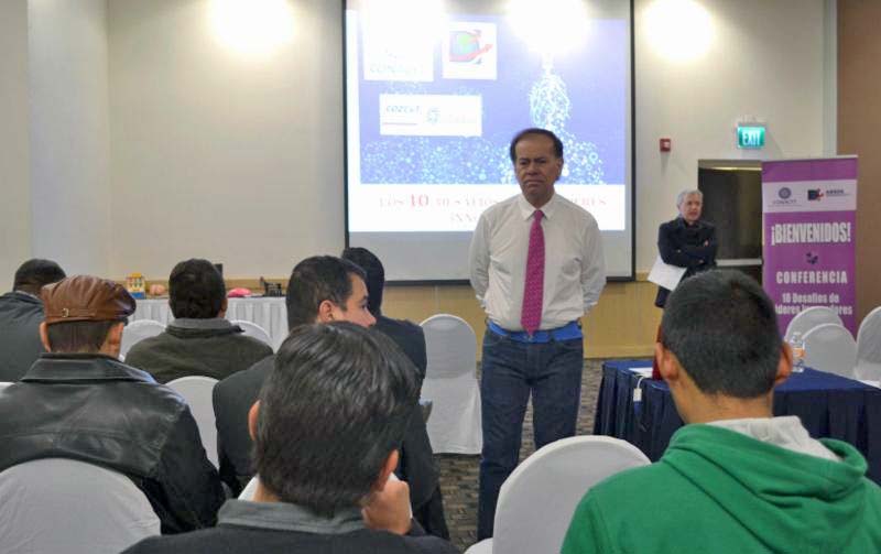 Dan a conocer los alcances del Programa de Estímulos a la Innovación (PEI) para impulsarlo entre los empresarios ■ FOTO: LA JORNADA ZACATECAS