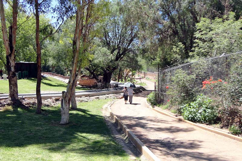 En el parque se instalarán asadores y juegos infantiles, además de finalizar la ciclo vía ■ FOTO: TIEMPO FUERA MX
