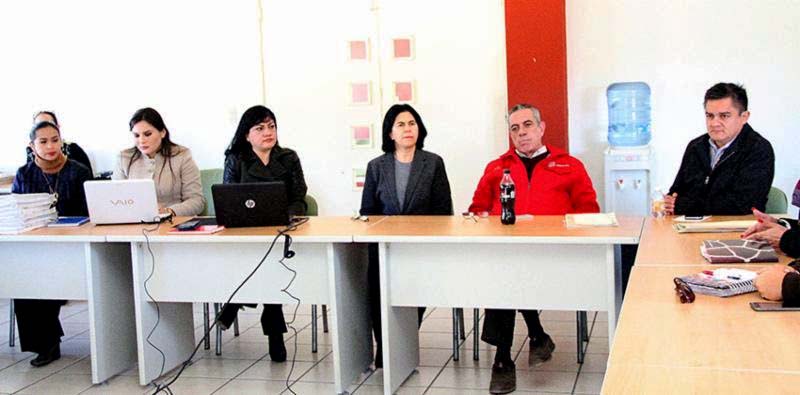 Lucía Alonso Reyes encabezó la reunión del Consejo ■ foto: la jornada zacatecas