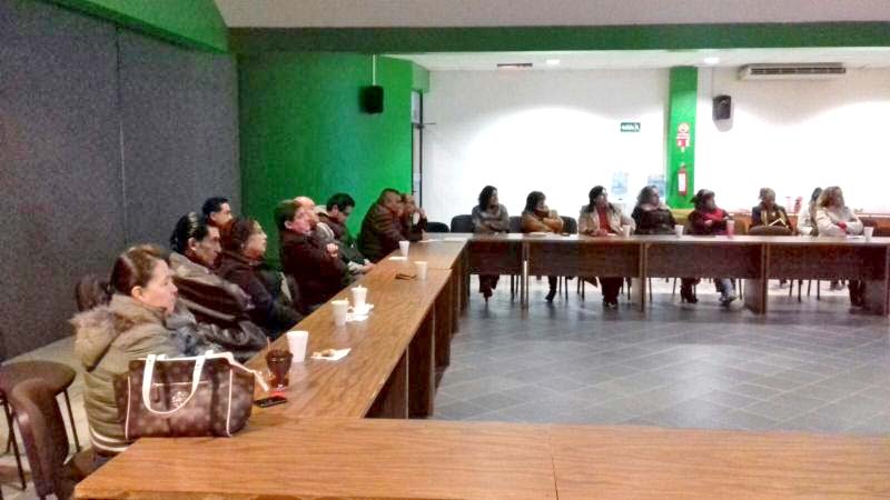 Aspecto de la conferencia dictada por personal de la Semujer ■ FOTO: LA JORNADA ZACATECAS