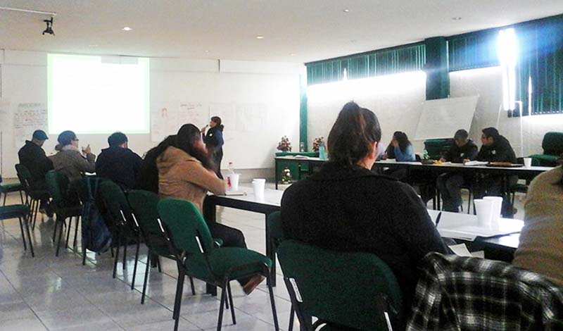 Personal docente y administrativo del Colegio de Bachilleres tenia programado reiniciar labores el próximo lunes ■ FOTO: LA JORNADA ZACATECAS