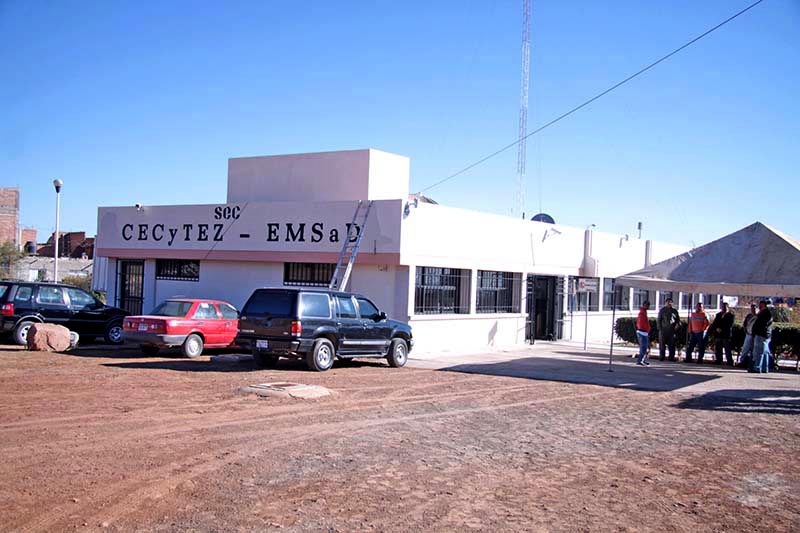 Aspecto de una de las instalaciones del Cecytez-Emsad ■ FOTO: LA JORNADA ZACATECAS
