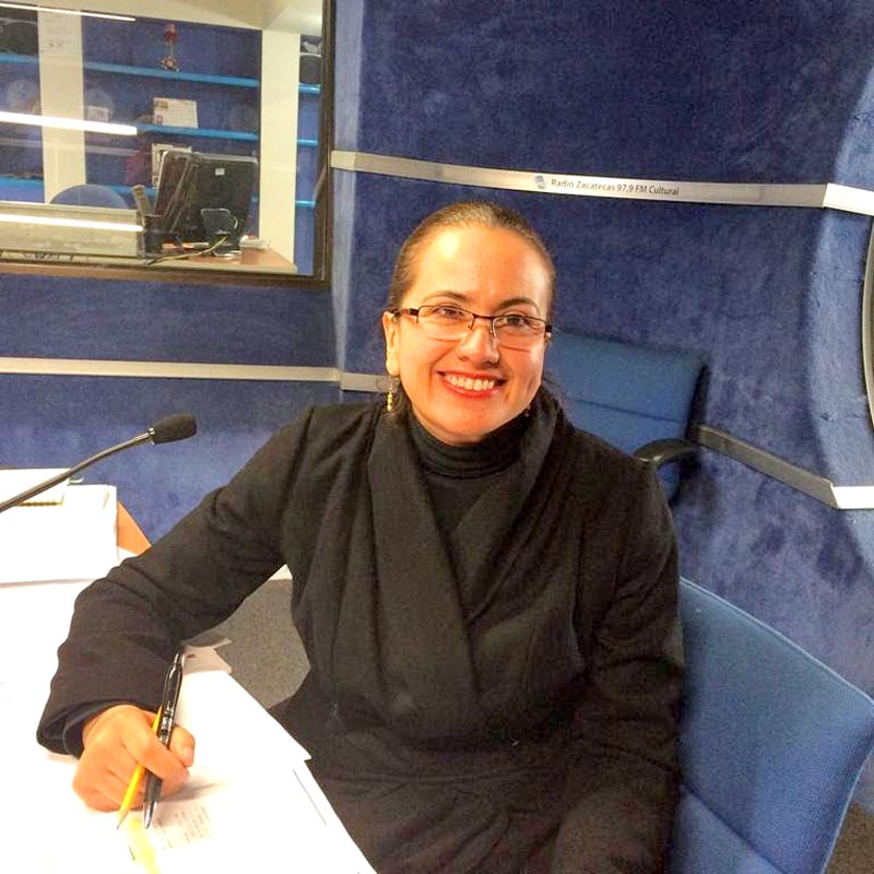 Miriam Ramos Medina, coordinadora de la Estrategia Estatal de Prevención del Embarazo en Adolescentes ■ foto: LA JORNADA ZACATECAS