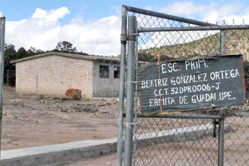 Los centros escolares visitados se encuentran en asentamientos de alta marginación ■ FOTO: LA JORNADA ZACATECAS