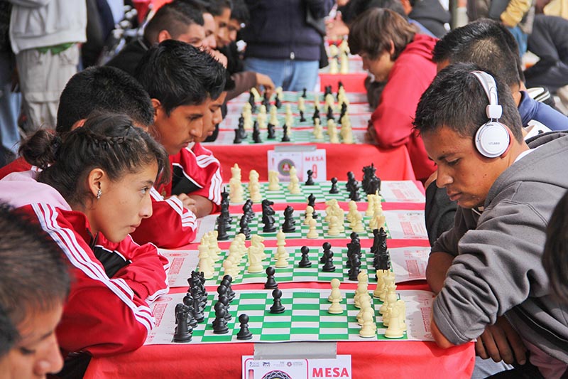 Imagen de archivo de un torneo de ajedrez realizado en el estado ■ FOTO: LA JORNADA ZACATECAS