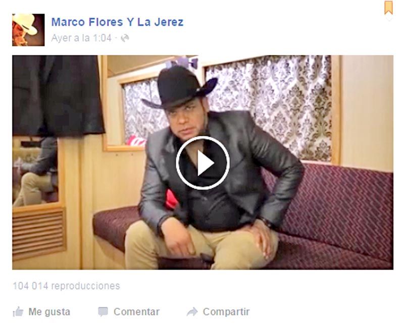 Por Internet, Marco Antonio Flores pregunta a sus seguidores si debe aceptar la candidatura por Encuentro Social al gobierno del estado de Zacatecas