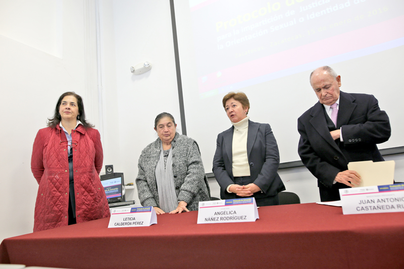 Aspecto del diplomado, en el que toman parte 40 jueces del TSJEZ ■ FOTO: ANDRÉS SÁNCHEZ