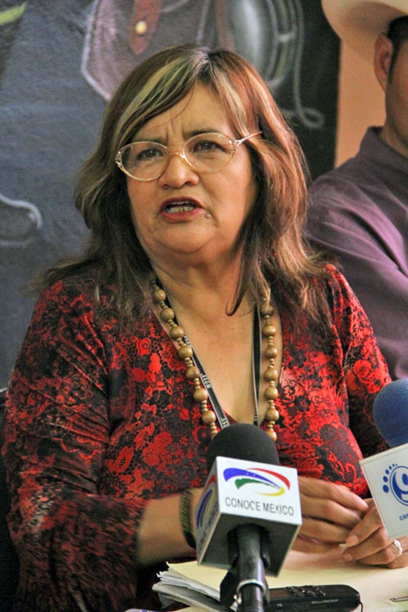 Edith Ortega se suma a la contienda desde la Izquierda Democrática Nacional ■ FOTO: ANDRÉS SÁNCHEZ