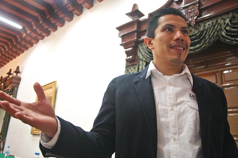 Julio César Nava de la Riva, delegado de la Semarnat en el estado ■ FOTO: ANDRÉS SÁNCHEZ