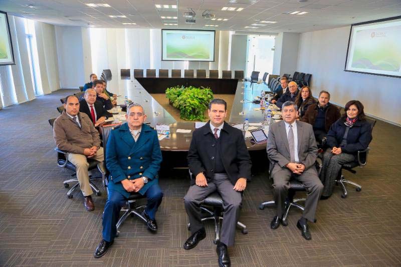 El Ejecutivo del estado en reunión de trabajo con el Grupo de Coordinación Local (GCL) ■ foto: la jornada zacatecas