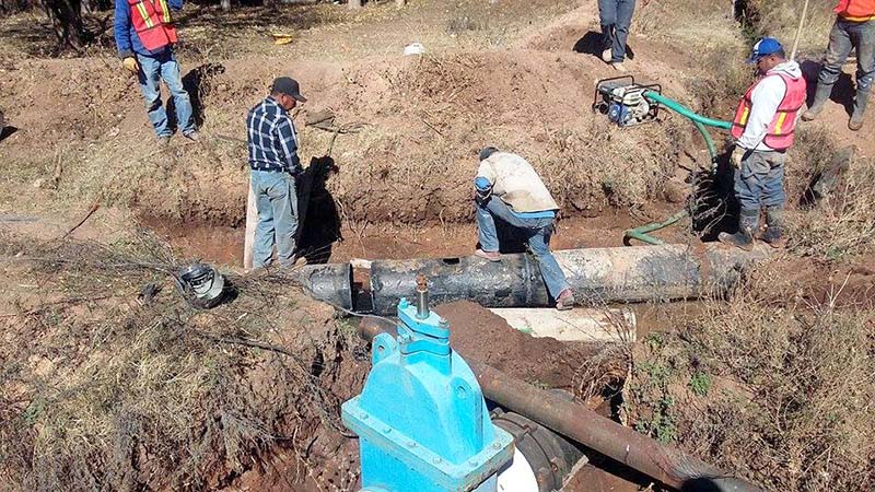 Aspecto de los trabajos ■ foto: la jornada zacatecas