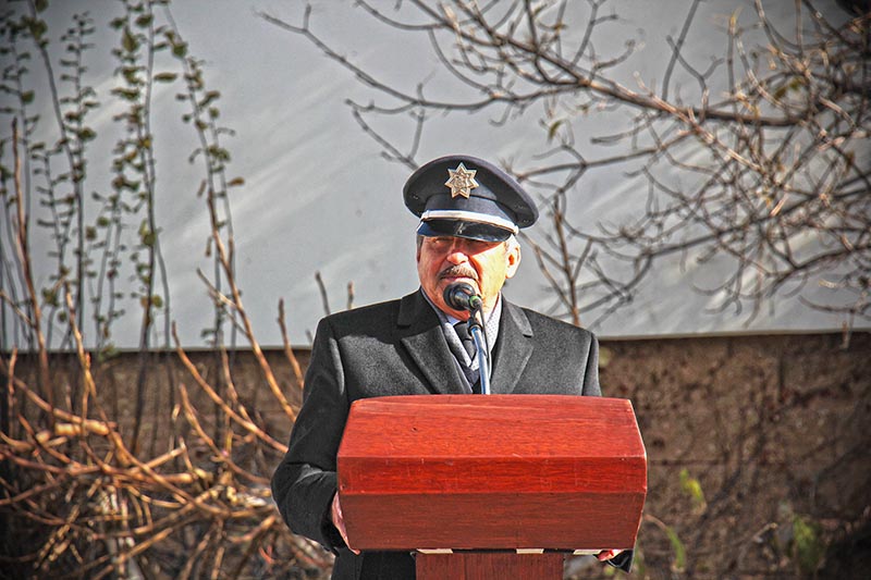 Jesús Pinto Ortiz, secretario de Seguridad Pública ■ FOTO: LA JORNADA ZACATECAS