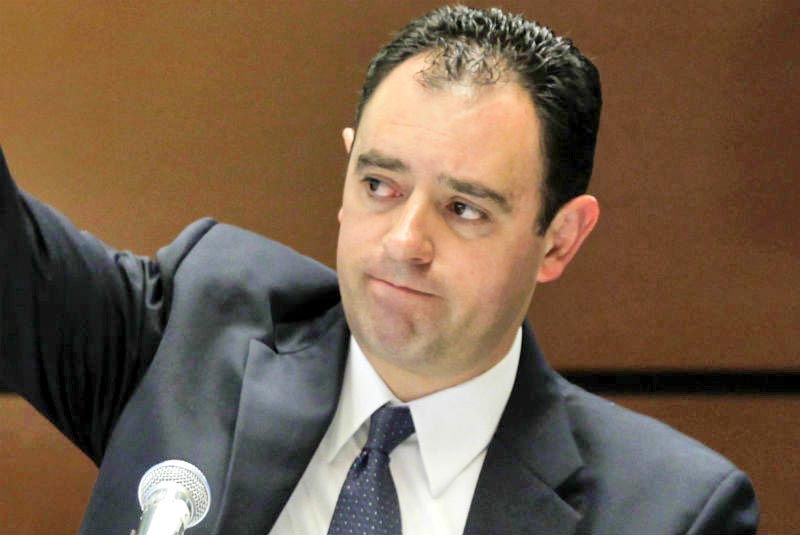 Alejandro Tello Cristerna, precandidato a gobernador de la alianza Zacatecas Primero ■ foto: la jornada zacatecas