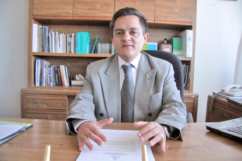 Arnulfo Joel Correa Chacón, presidente de la CDHEZ ■ foto: la jornada zacatecas