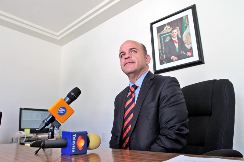 Arnoldo Rodríguez, delegado de la Profeco en la entidad ■ FOTO: ERNESTO MORENO