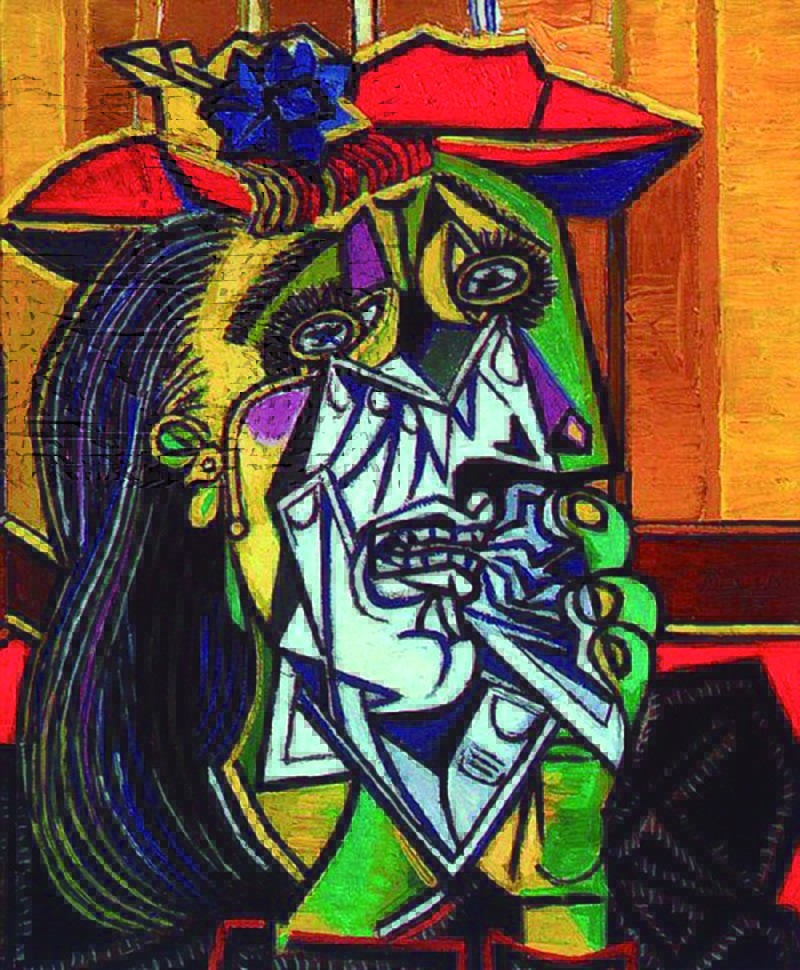 Pablo Picasso. Mujer que llora. 1937. Galería Tate, Londres.