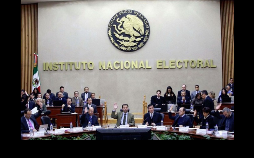 Sesión del Consejo General del INE el pasado 17 de enero. Foto Jesús Villaseca