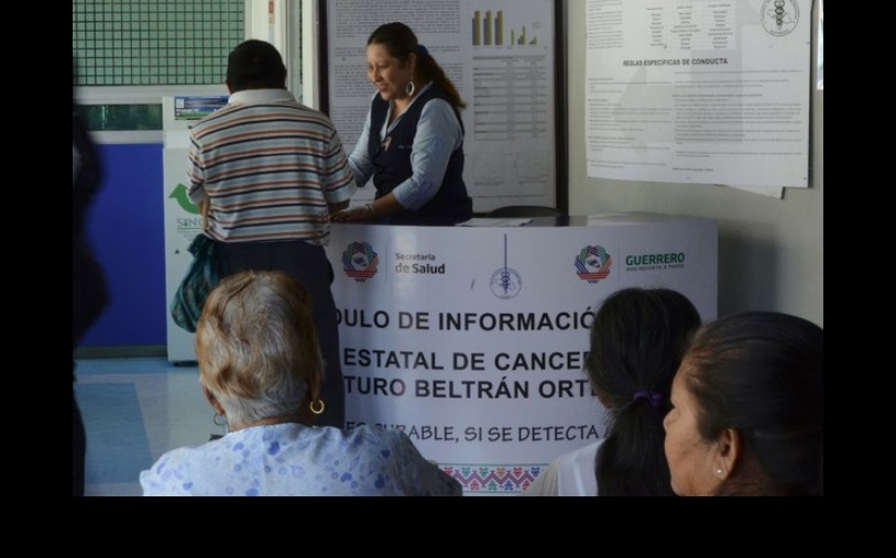 Módulo de atención al cáncer en Acapulco, Guerrero. Foto Cuartoscuro / Archivo