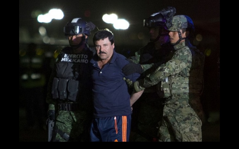 Joaquín “El Chapo” Guzmán, en imagen del 08 de enero de 2015. Foto Alfredo Domínguez