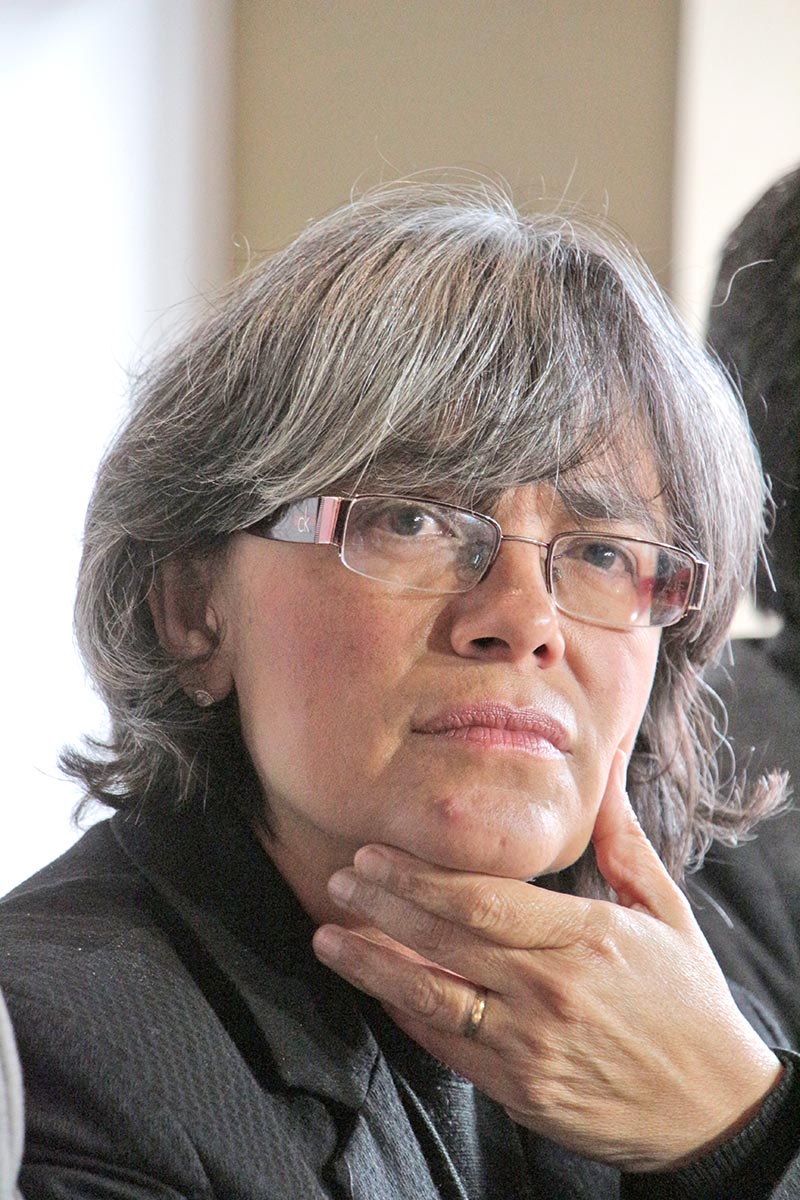 Mariana Terán Fuentes, docente del posgrado en Historia ■ foto: ernesto moreno