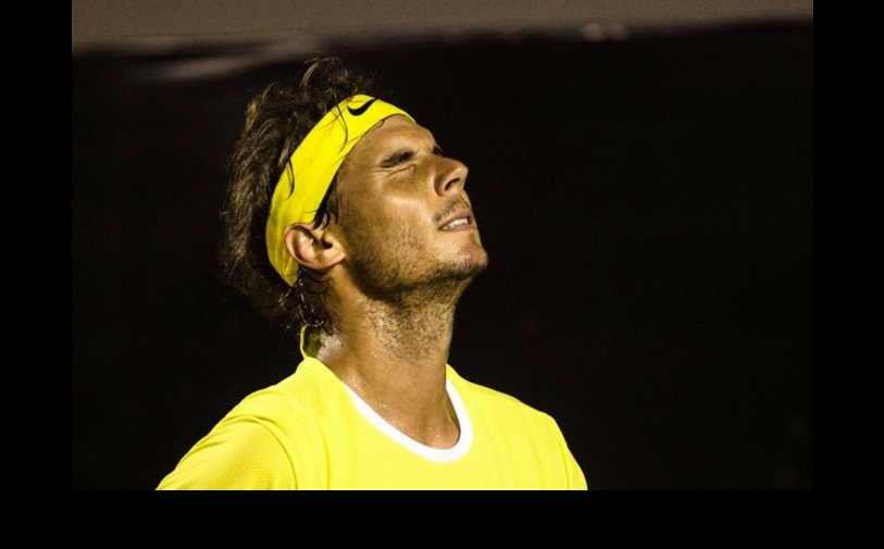 Nadal, número 5 del mundo, alarga la crisis de juego de 2015. Foto Afp