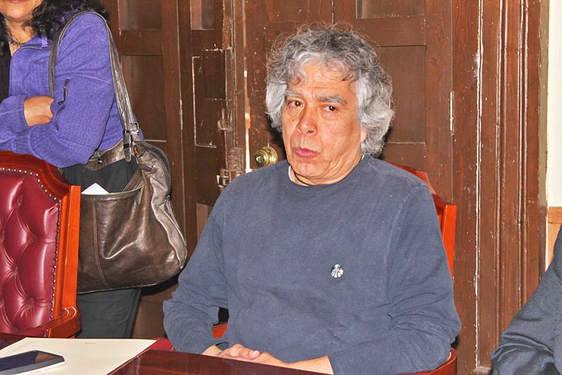 El poeta José de Jesús Sampedro Martínez ■ foto: la jornada zacatecas