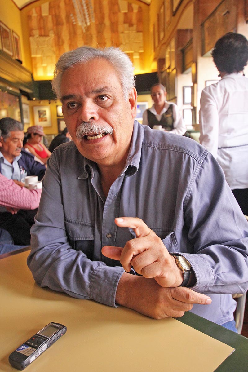 José Luis Medina Lizalde, ex dirigente de Movimiento de Regeneración Nacional ■ foto: la jornada zacatecas