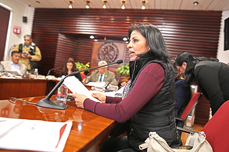 La legisladora María Guadalupe Medina ■ foto: andrés sánchez