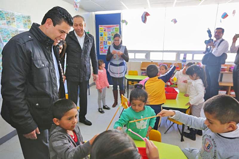 José Reyes Baeza recientemente visitó el estado y junto con el gobernador asistió a la estancia número 23 ■ foto: la jornada zacatecas