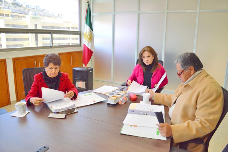 Aspecto del pleno en la Comisión Estatal de Acceso a la Información Pública ■ foto: la jornada zacatecas