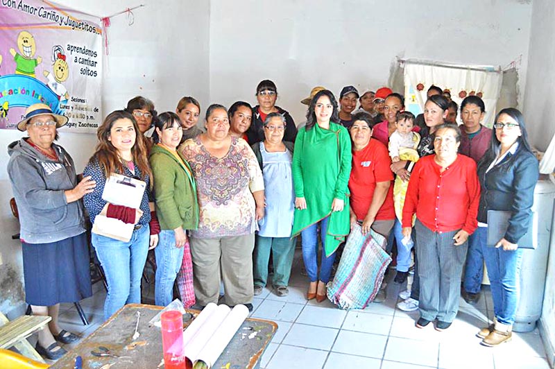 Aspecto de los trabajos realizados en favor de los habitantes del agro zacatecano ■ FOTOS: LA JORNADA ZACATECAS